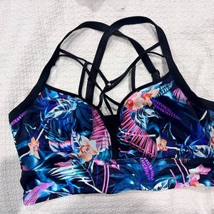 EUC torrid floral swim top